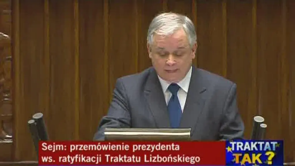 Druga część wystąpienia prezydenta