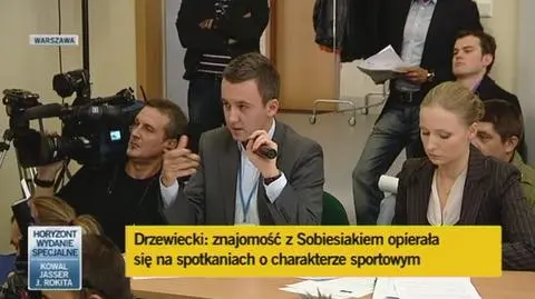 Drzewiecki o rozmowach z Chlebowskim (TVN24)