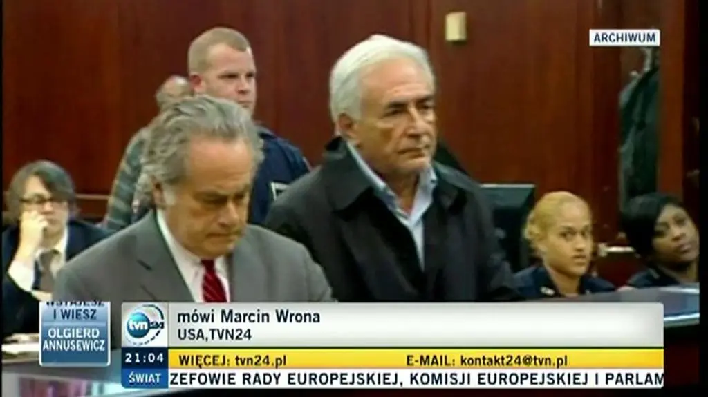 DSK i pokojówka zawarli umowę