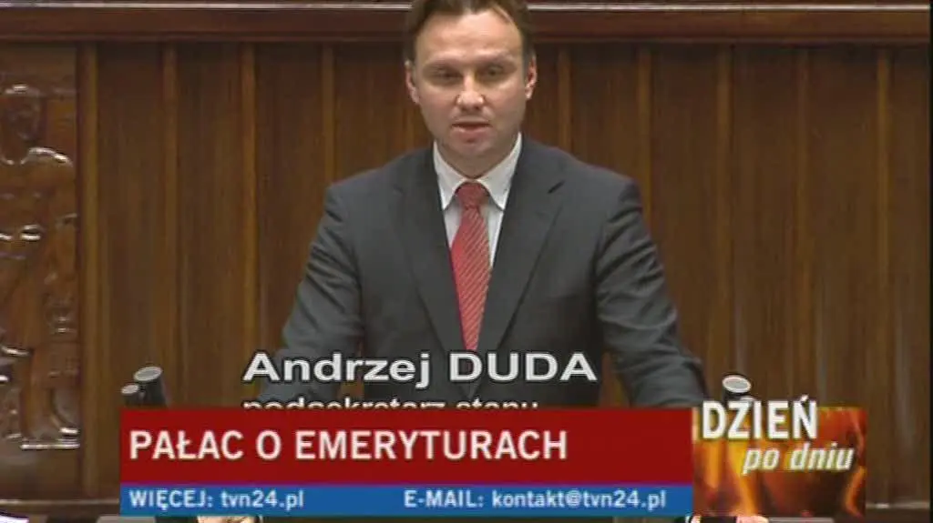 Duda: przepraszam