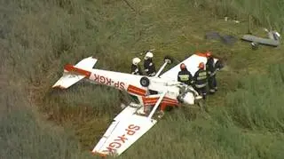 Dwa samoloty zderzyły się w powietrzu