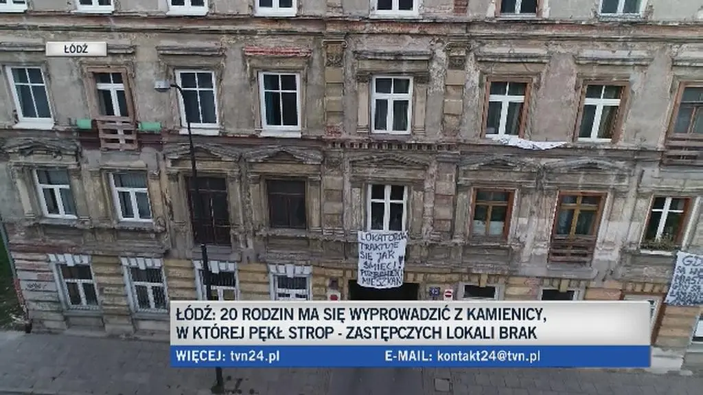 Dwadzieścia rodzin dostało sześć dni, żeby się wyprowadzić 