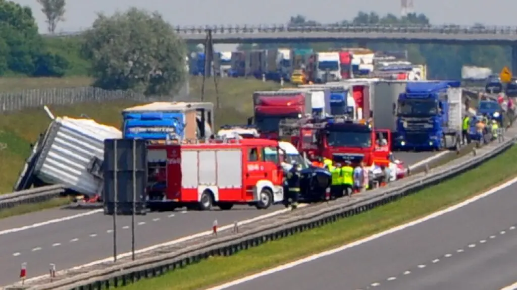 Dwie osoby trafiły do szpitala