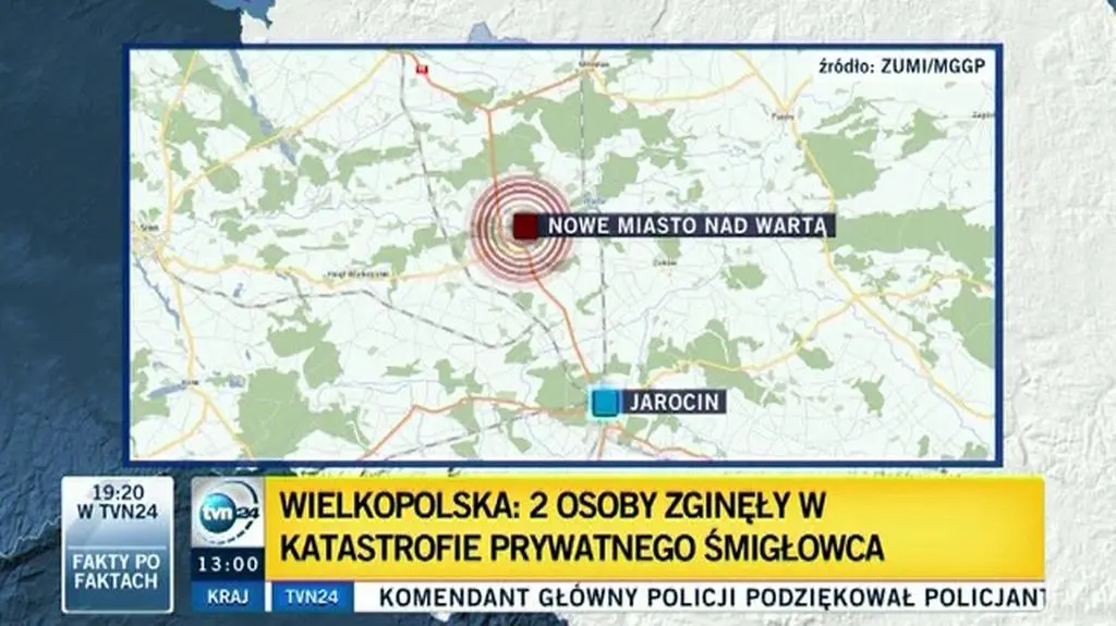 Dwie osoby zginęły w katastrofie śmigłowca