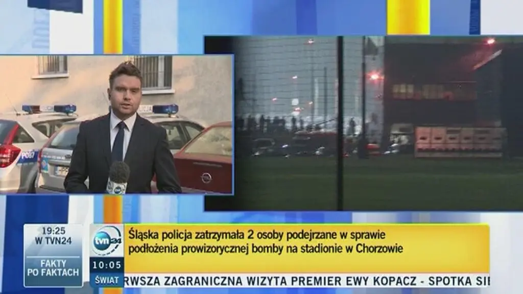 Dwóch mężczyzn zostało zatrzymanym w sprawie podłożenia ładunku.
