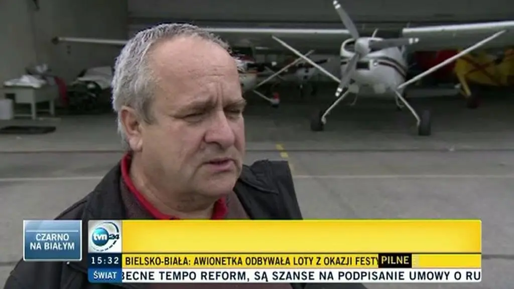 Dyrektor bielskiego aeroklubu o pilotach awionetki