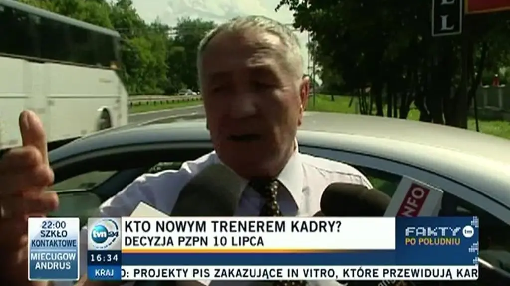 Działacze PZPN Zbigniew Lach i Witold Dawidowski 