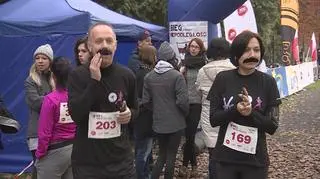 Dzień Niepodległości uczcili biegiem z wąsem