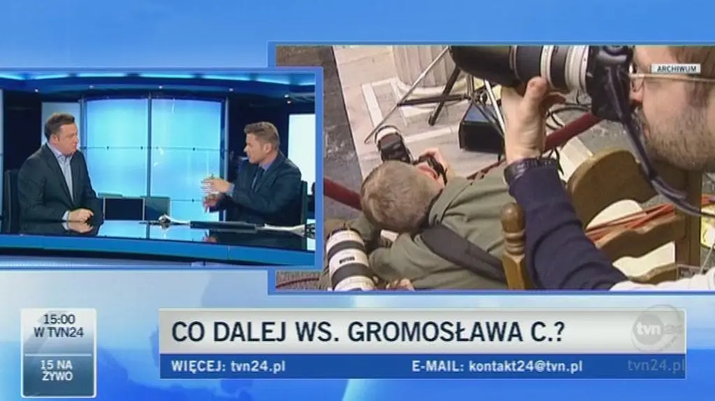 Dziennikarz śledczy portalu tvn24.pl Maciej Duda opowiada o sprawie Gromosława C.