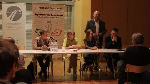 Dziennikarze telewizji Hromadske.tv Anna Babiniec i Dmytro Gnap udzielili wywiadu portalowi tvn24.pl