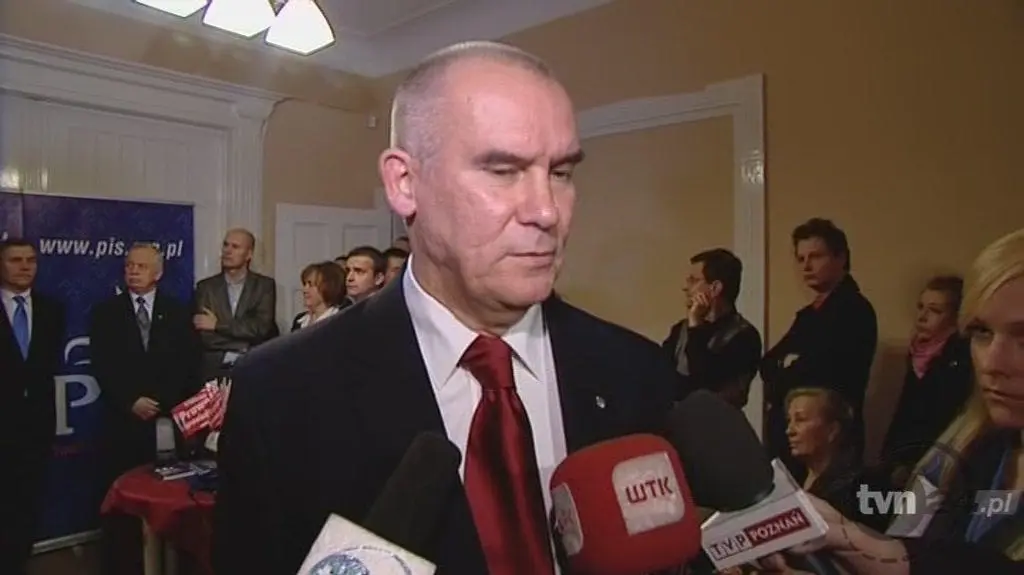 Dziuba o swoim wyniku i programie PiS (TVN24)