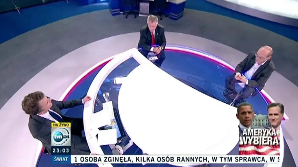 Eksperci w studiu wyborczym TVN24 obstawiają zwycięzcę