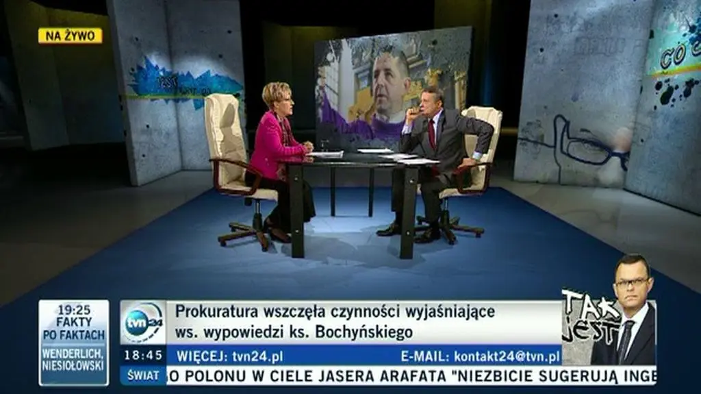 Elżbieta Radziszewska była gościem "Tak jest" w TVN24