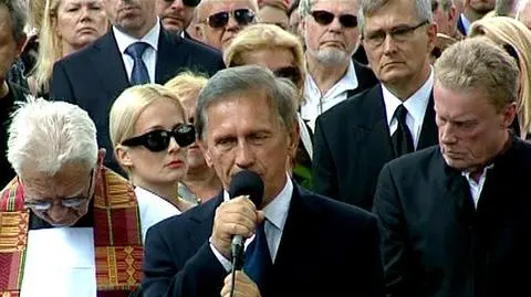Englert żegna Andrzeja Łapickiego
