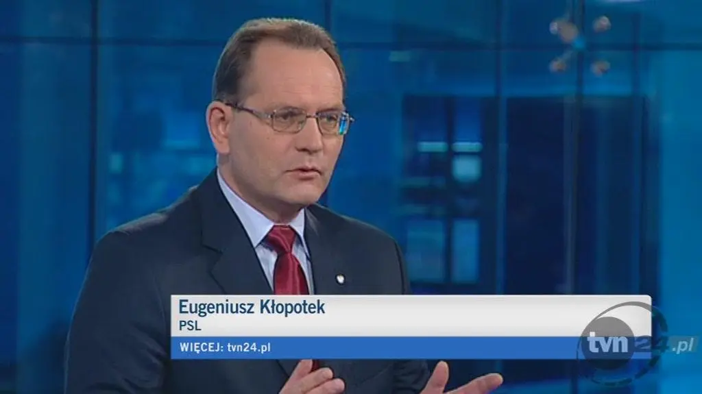 Eugeniusz Kłopotek o problemach finansowych