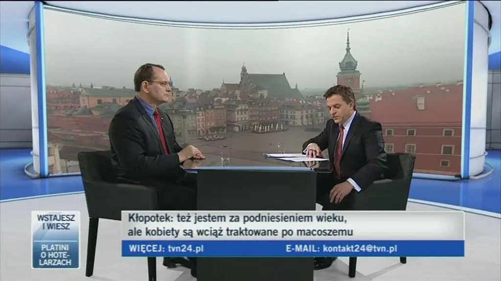 Eugeniusz Kłopotek w programie "Jeden na jeden"