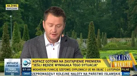 Ewa Kopacz na premiera? "Jest najpoważniejszym kandydatem"