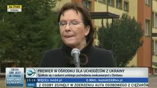 Ewa Kopacz o ostatnich doniesieniach ws. afery podsłuchowej 