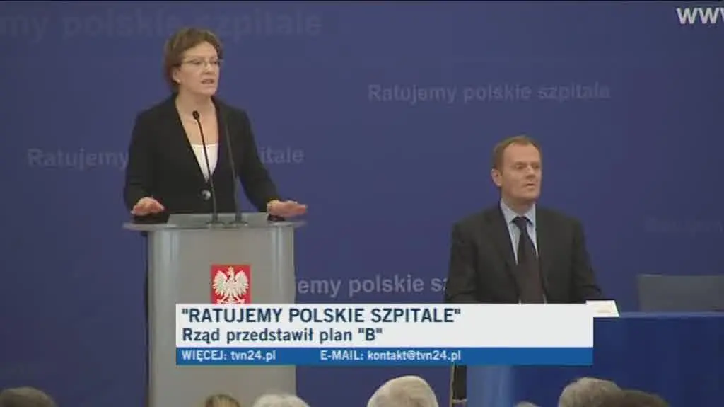 Ewa Kopacz o reformie szpitali TVN24