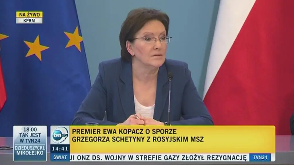 Ewa Kopacz o wypowiedzi Grzegorza Schetyny 