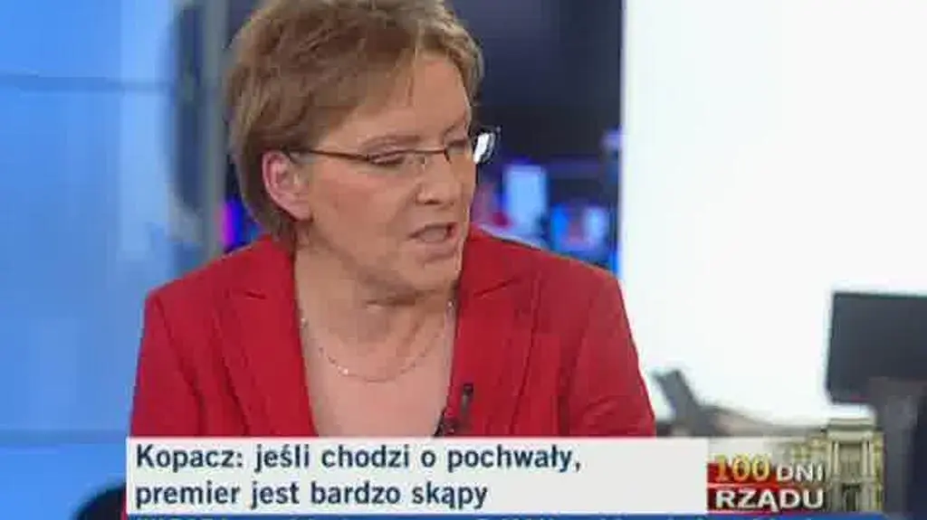 Ewa Kopacz: Studenci za mnie piją