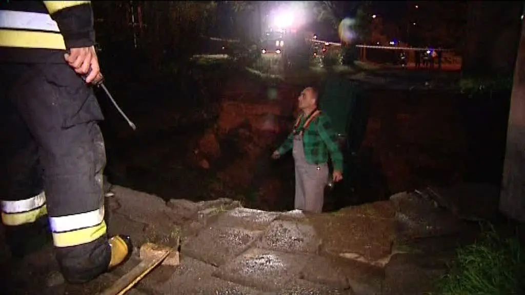 Ewakuowano 40 mieszkańców bloku