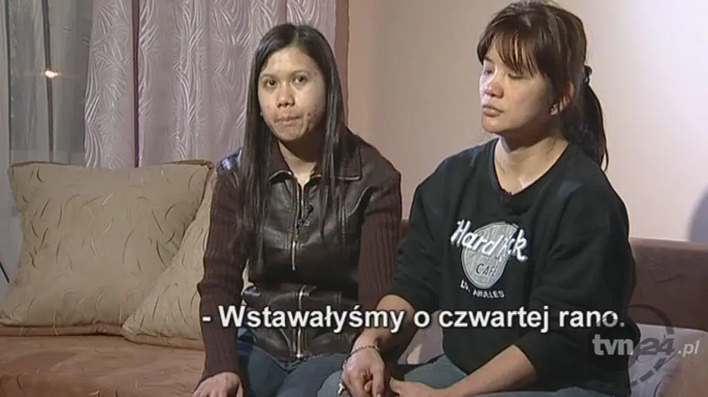 Flipinki pracowały ponad siły