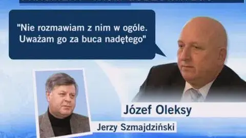 Fragment taśm o Wojciechu Olejniczaku