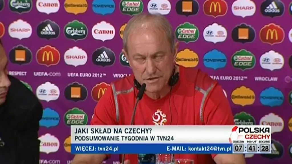 Franciszek Smuda o składzie na mecz z Czechami