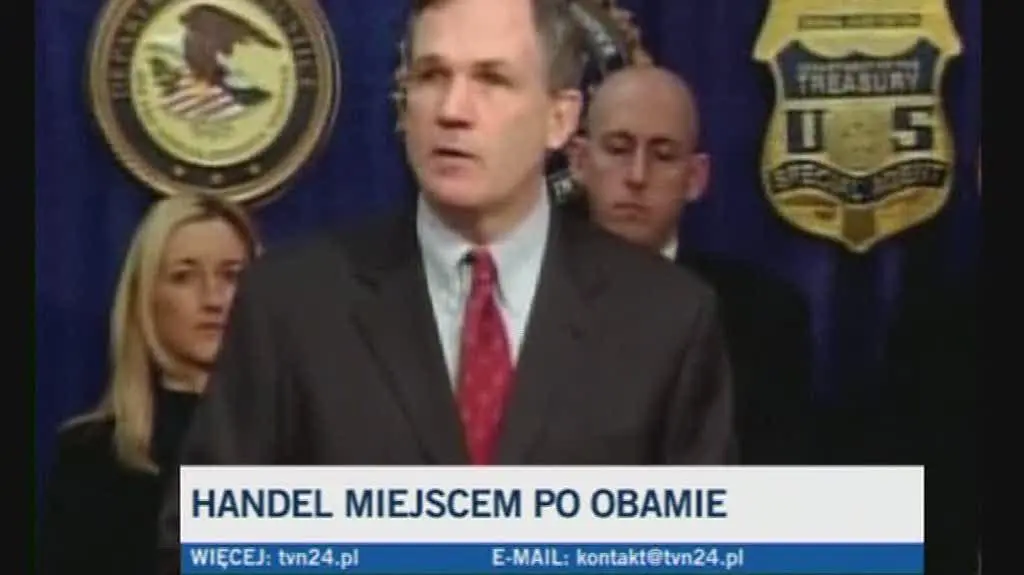Funkcjonariusz FBI Patrick Fitzgerald o zatrzymaniu gubernatora