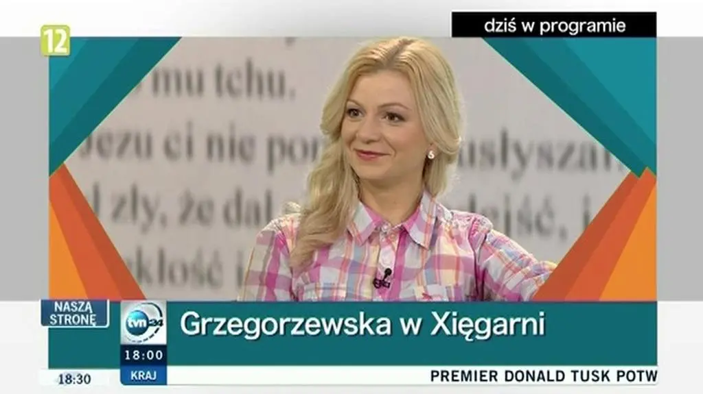 Gaja Grzegorzewska w "Xsięgarni" 