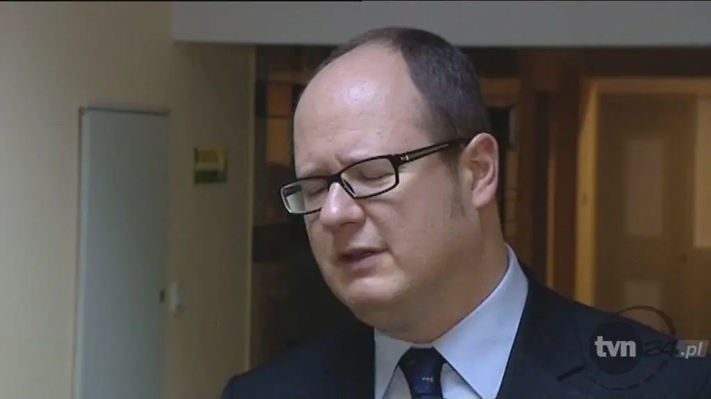 Gdańsk: Paweł Adamowicz (TVN24)