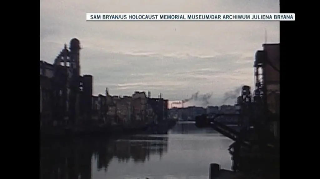 Gdańsk w 1946 roku na filmie Juliena Bryana