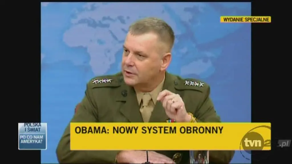Gen. Cartwright mówi o elementach architektury systemu