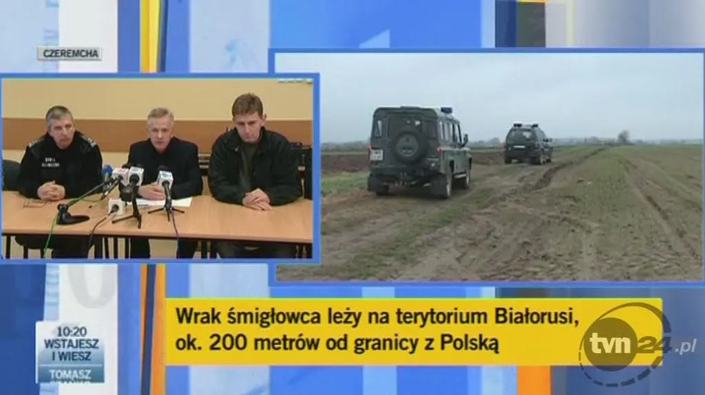 Gen. Rapacki: Śmigłowiec uderzył z dużą siłą