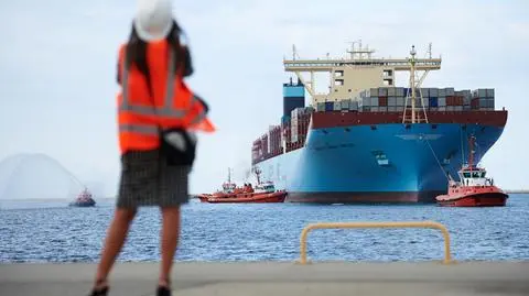 Gigant wpłynął do Gdańska