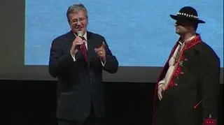 Głowa państwa lubi żartować