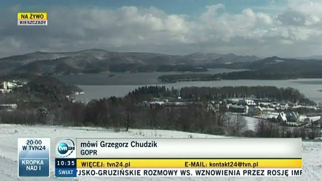 GOPR ratuje turystów w Bieszczadach