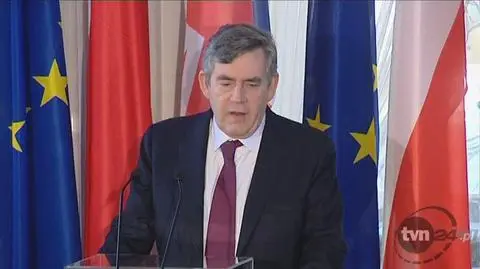 Gordon Brown o grypie