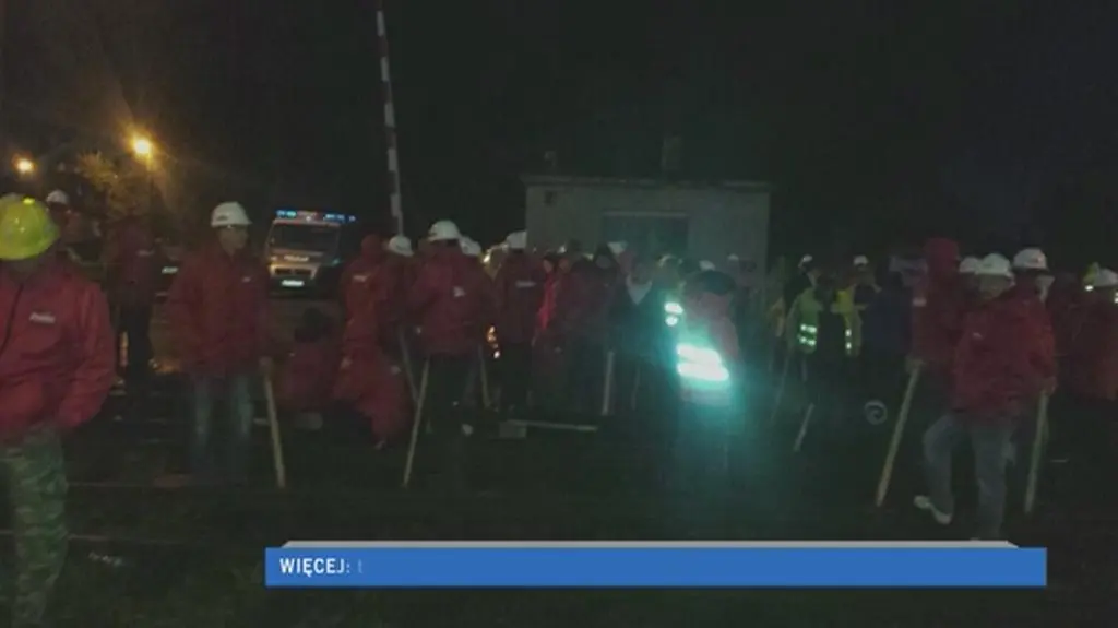 Górnicy blokują granicę z Rosją. Nie przepuszczają pociągów z rosyjskim węglem