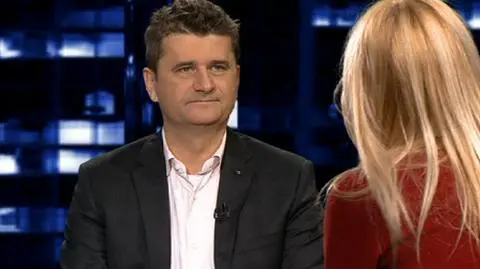 Gościem programu "Kropka nad i" był Janusz Palikot (RP)