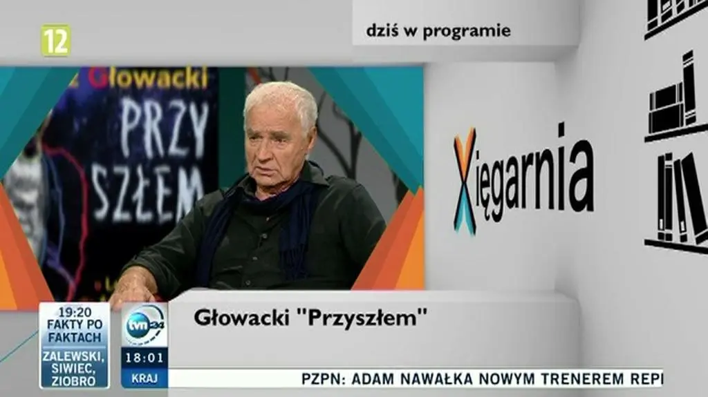 Gościem "Xięgarni" był Janusz Głowacki