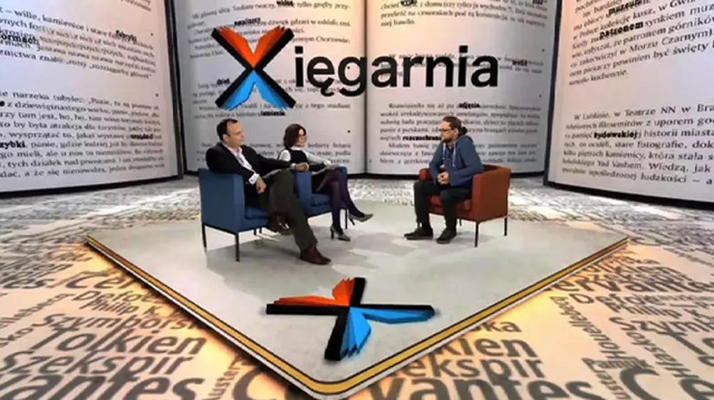 Gościem "Xięgarni" był Janusz Leon Wiśniewski