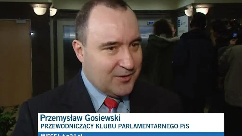 Gosiewski: podsłuchy to temat zastępczy