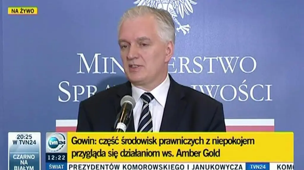 Gowin: jestem gotów stanąć przed Trybunałem Stanu 