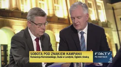 Gowin: Komorowski będzie prezydentem stagnacji