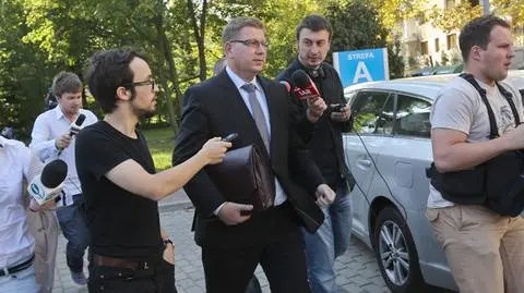 "Gowin nie żądał wydania akt"