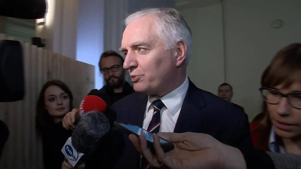 Gowin o kolizji auta SOP: nie było zagrożenia ani dla życia, ani dla zdrowia