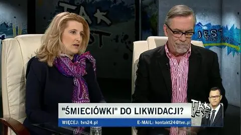 Grażyna Piotrowska - Oliwa i Jacek Żakowski w Tak Jest