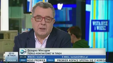 Grzegorz Miecugow o 10. urodzinach "Szkła kontaktowego"